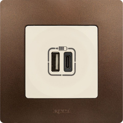 Рамка 1-м Etika какао IEK 672571