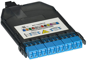 Кассета для кросса высокой плотности OS2 MTPf 6хLC-duplex (12 ОВ) ITK FCPH-0902-MTPF-012LCD
