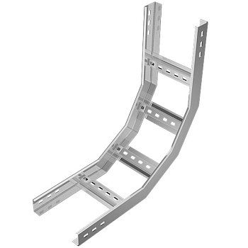 Угол для лотка вертикальный внутренний лестн. 90град. 100х50 сталь 1.5мм LNL90-50-100-1.5 HD КМ LO8634