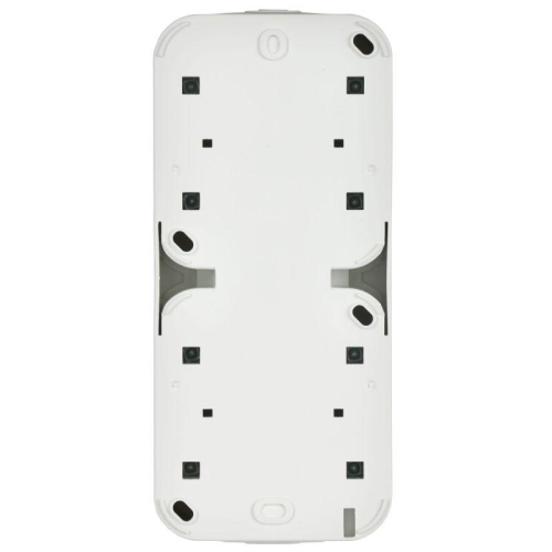 Розетка 2-м ОП TORS 16А IP55 TS332 вертик. с заземл. с крышкой бел. IEK TS-R26-16-55-V-K01