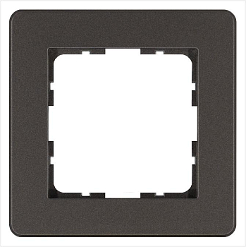 Рамка 1-м G-Flex мокко Jasmart G1101Z