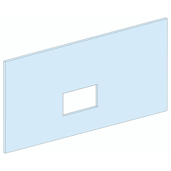 Панель передняя горизонт. стационар. NS1600 с рычагом управл. с поворот. рукояткой 4П SchE LVS03687