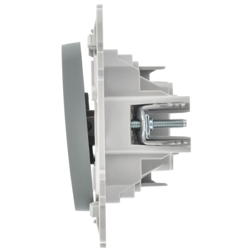 Выключатель 1-кл. СП FLITE ВС11-1-0-ФлС 10А механизм сер. IEK FI-V10-0-10-1-K03