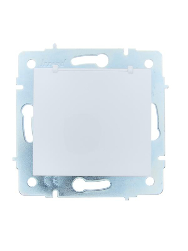 Розетка 1-м СП ASTI 16А IP20 с заземл. с крышкой термопласт механизм бел. LEZARD 7081-0288-123В