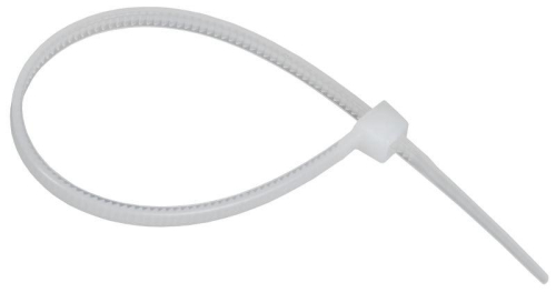 Хомут 2.5х100мм P6.6 стандартный бел. (уп.100шт) IEK UHH30-D025-100-100-K01