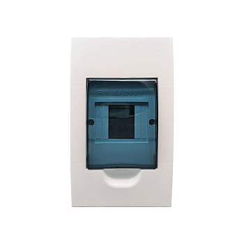 Бокс пластиковый ЩРВ-П-4 IP41 бел. Rexant 11-0204