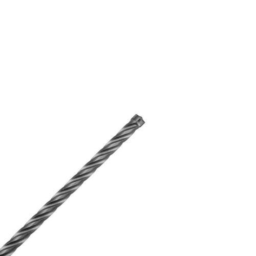 Бур по бетону SDS-Plus SUPER 6х210мм профессиональный цельная крестовая пластина Kranz KR-91-0454