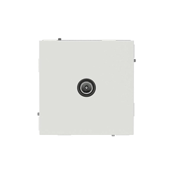 Розетка телевизионная проходная TV KANT бел. песок DKC 7010513