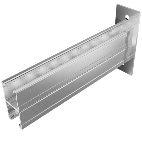 Консоль-Страт двойная 41х41 2KSS41-700 осн.50-650 L700 2.5мм сталь КМ LO13249