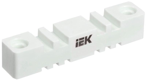 Изолятор шинный плоский ИШП 2P для шин 5 и 10мм 180мм IEK YIS40-2-180