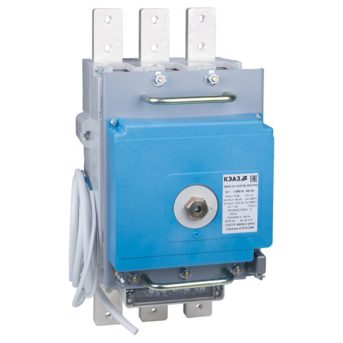 Выключатель автоматический 3п 400А 135кА ВА53-41-331130 УХЛ3 690В AC ПЭ230AC КЭАЗ 236076