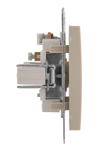 Розетка телевизионная оконечная TV Rain механизм крем. LEZARD 703-0388-130