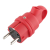 Вилка каучуковая прямая с/з 90град. с кольцом 16А 230В IP44 красн. Duwi 27459 9 Вилка каучуковая прямая с/з 90град. с кольцом 16А 230В IP44 красн. Duwi 27459 9