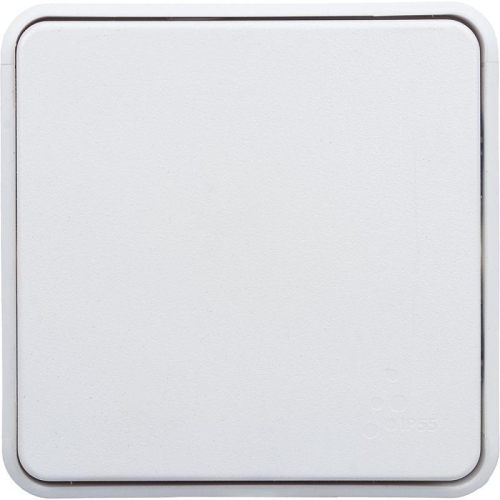 Переключатель проходной 1-кл. СП Plexo 10А IP55 250В 10AX антибактер. покрытие механизм бел. Leg 070711