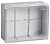 Коробка распаячная ОП 240х195х165 IP44 КМ41277 RAL7035 IEK UKO10-240-195-165-K51-44