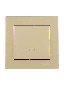 Выключатель промежуточный VESNA зол. LEZARD 742-3688-107