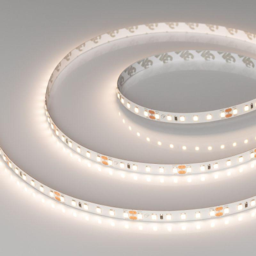 Лента светодиодная RT-A120-8mm 24V Warm 3500К CRI98 14.4Вт/м IP20 2835 открыт. (уп.5м) Arlight 028573(2)