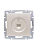 Розетка телефонная СП Vesna евро стандарт механизм жемчуж./бел. перламутр LEZARD 742-3088-137