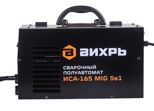 Инвертор сварочный полуавтомат. ИСА-165 MIG 5в1 Вихрь 65/183