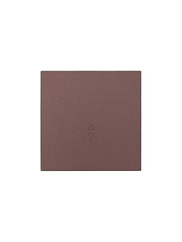 Выключатель проходной 1-кл. СП ZIMA IP20 10А безвинт. зажим шоколад LEZARD 704-7388-105QC