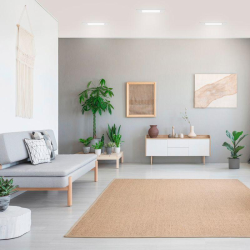 Светильник светодиодный Basic Downlight 24Вт 4000К IP20 2100лм 170-260В 220х26 квадрат бел. GAUSS 9031520224