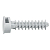 Дюбель с отверстием для хомута d8 сер. (уп.100шт) Leg 031880