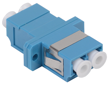 Адаптер проходной LC-LC для одномодового и многомодового кабеля (SM/MM); с полировкой UPC; двойн. исполнения (Quadro) ITK FC1-LCULCU4C-SM