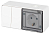 Блок розетка с выключателем Эксперт 11-7502-01 двойн. IP55 16A(10AX)-250В ОУ белый Эра Б0063270