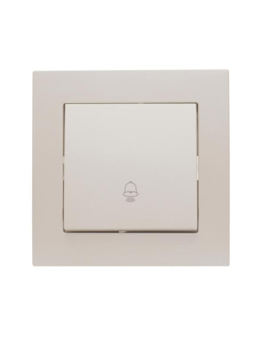 Механизм кнопки звонка СП VESNA жемчуж./бел. перламутр LEZARD 742-3088-103