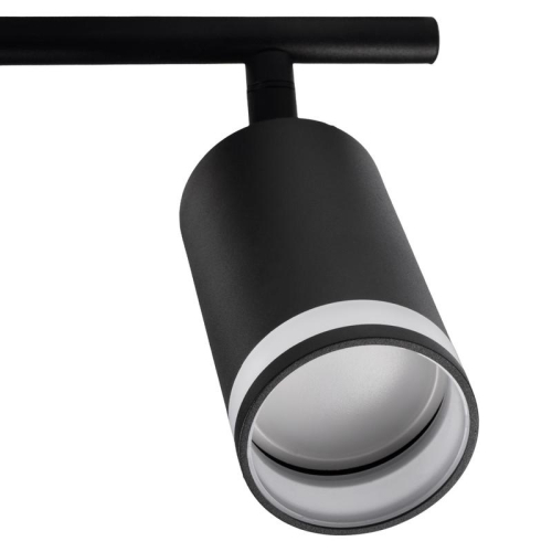 Светильник PCL-0204 4xGU10 IP20 230В BL настен./потолочн. декор. под лампу JazzWay 5066502