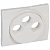 Накладка розетки TV-RD-SAT Galea-Деко бел. Leg 771073
