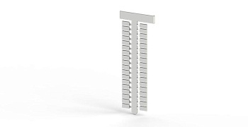 Маркировка DG10/6 без надписей 1 пластина - 36шт (уп.360шт) Klemsan 505320