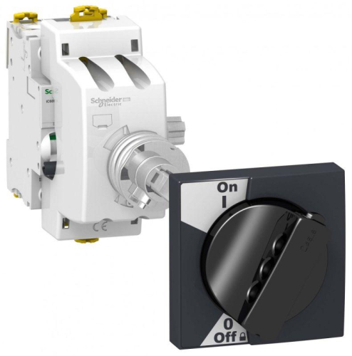 Рукоятка поворотная с передаточным механизмом для iC60 iC60 + Vigi Acti9 черн. SchE A9A27005