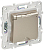 Розетка 1-м SKANDY 16А IP44 с заземл. защ. штроки с крышкой SK-R11Sh шампань IEK SK-R16-16-44-K37