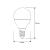 Лампа светодиодная LED12-G45/845/E14 12Вт шар матовая 4500К бел. E14 150-265В Camelion 13695