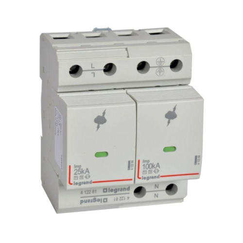 Устройство защиты от импульсных перенапряжений УЗИП T1 1P+N с сигнал. контакт. Leg 412281