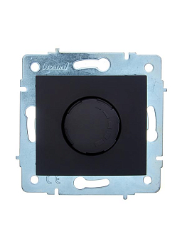 Механизм светорегулятора СП 1000Вт ASTI черн.бархат LEZARD 7081-4288-157