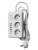 Удлинитель с сетевым фильтром 3х1.5м 10А 4USB + 2USBC 2500Вт ПВС 3х1 прямоуг. бел. КОСМОС FKsm1.5m-3gPF(W)USB Удлинитель с сетевым фильтром 3х1.5м 10А 4USB + 2USBC 2500Вт ПВС 3х1 прямоуг. бел. КОСМОС FKsm1.5m-3gPF(W)USB