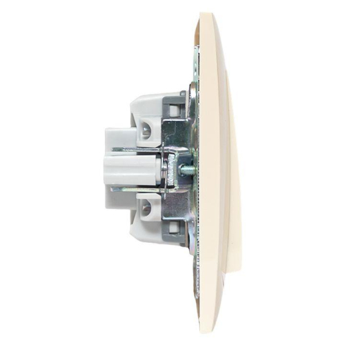 Выключатель 1-кл. СП Валенсия 10А перекрестный крем. EKF EWV10-221-20