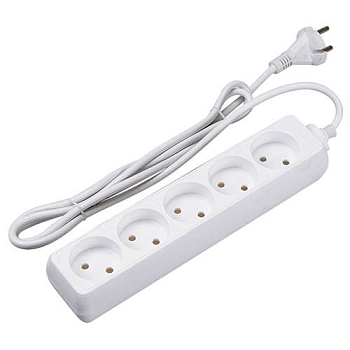 Удлинитель 5х7м 10А IP20 FE075-05-700 1.5кВт ПВС 2х0.75 ФАZА 1027351