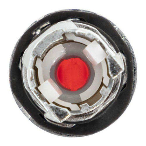 Механизм переключателя исполнительный ХB4 красн. на 2 положения возвратный без фиксации с подсветкой с короткой ручк IP65 EKF XB4BD2L-R-65