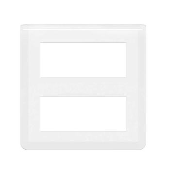 Рамка 2х5мод. Mosaic бел. Leg 078830L