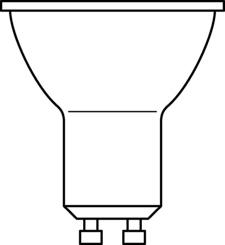 Лампа светодиодная LED Value LVPAR1635 5SW/840 5Вт GU10 230В 10х1 RU OSRAM 4058075581364