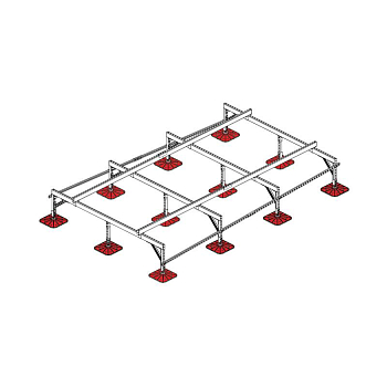 Конструкция опорная для установки оборудования TECHNORAPTOR FOOT 2500х4000 KM-TR-F-SSEI-2500-4000 КМ TR0052