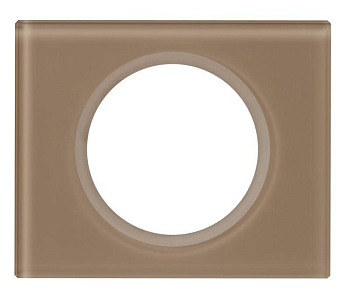 Рамка 1-м Celiane смальта мокка Leg 069461