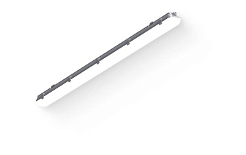 Светильник светодиодный SLIM 32 4000К IP65 1262х124х85 CRI80 milky II подвесной/накладной сер. CSVT ЦБ-00010703