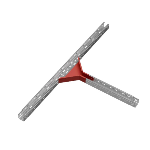 Ответвитель для лотка Т-образ. 50х50мм "ПЛЮС" HD85 КМ PL18456