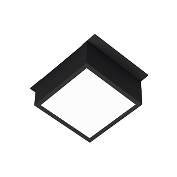 Светильник светодиодный DL-GRIGLIATO-S90x90-12W Day4000 BK 90 deg 230) IP40 металл Arlight 038336