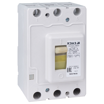 Выключатель автоматический 40А 400Im ВА57-35-640010 УХЛ3 440В DC КЭАЗ 283699