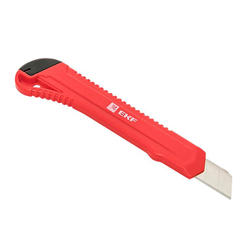 Нож с сегментированным лезвием 18мм НСМ-20 EKF Master ncm-20-ms